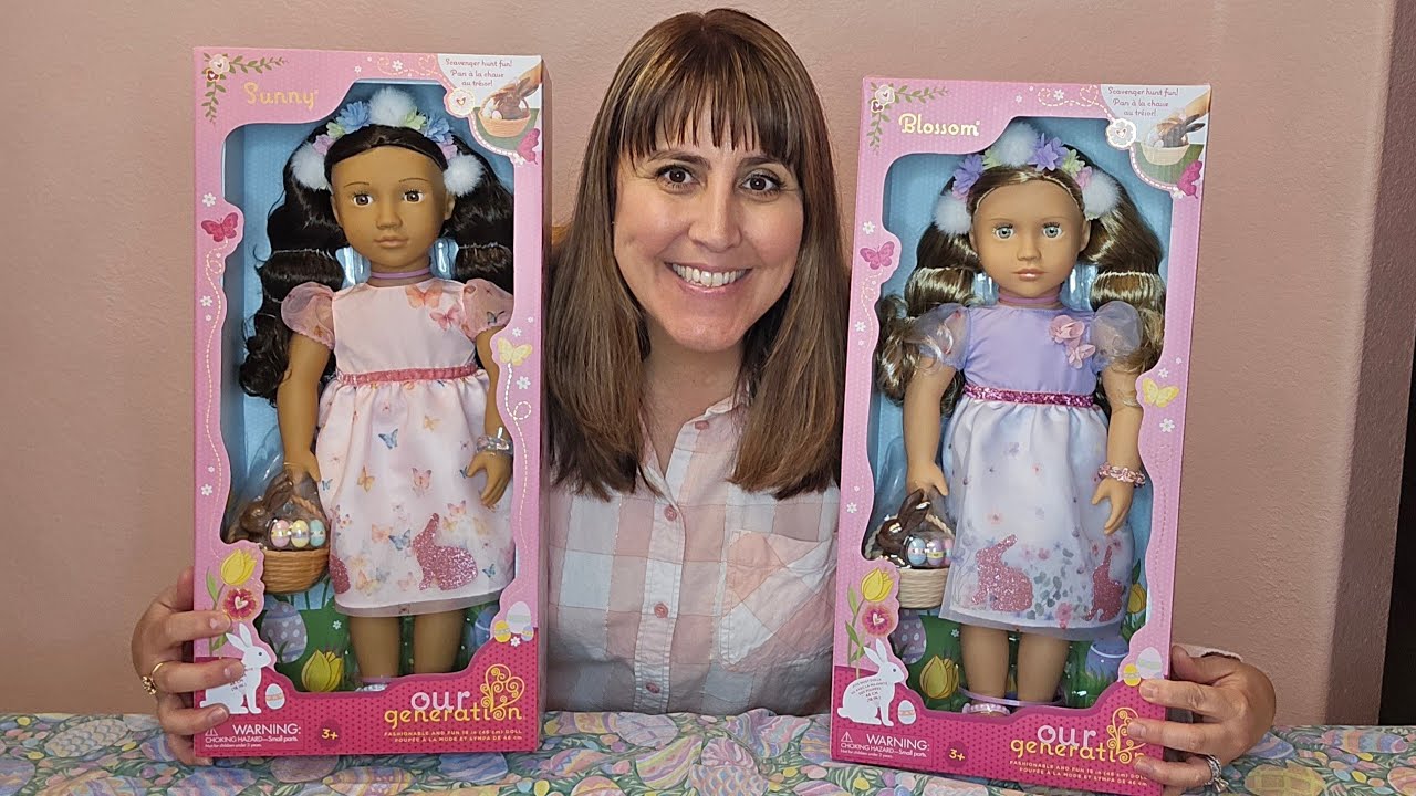 Our Generation Limited Edition Easter Dolls- Sunny & Blossom
