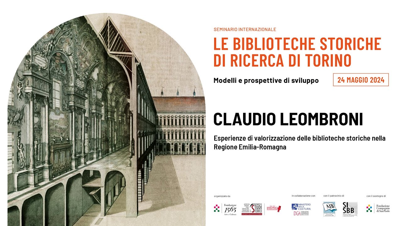 Leombroni, Esperienze di valorizzazione delle biblioteche storiche nella Regione Emilia-Romagna