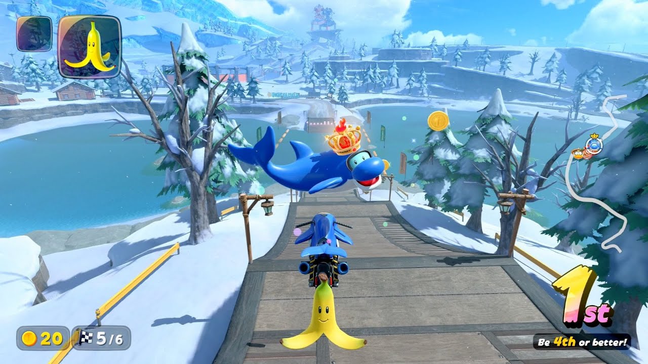 Mario Kart World // Knockout Tour - Acorn Rally (150cc) - 100% Walkthrough