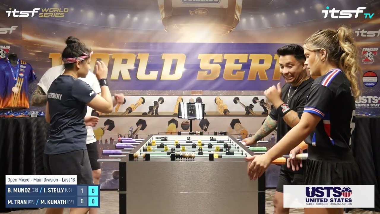 B. Munoz/I. Stelly vs M. Tran/M. Kunath - Open Mixed - Last 16 - ITSF World Series Tornado 2025