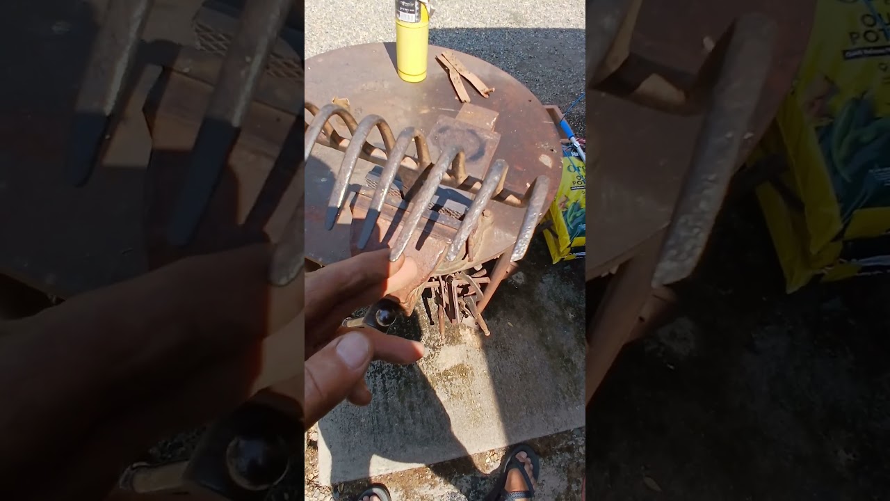 Repurposing A 1800's Rake Head