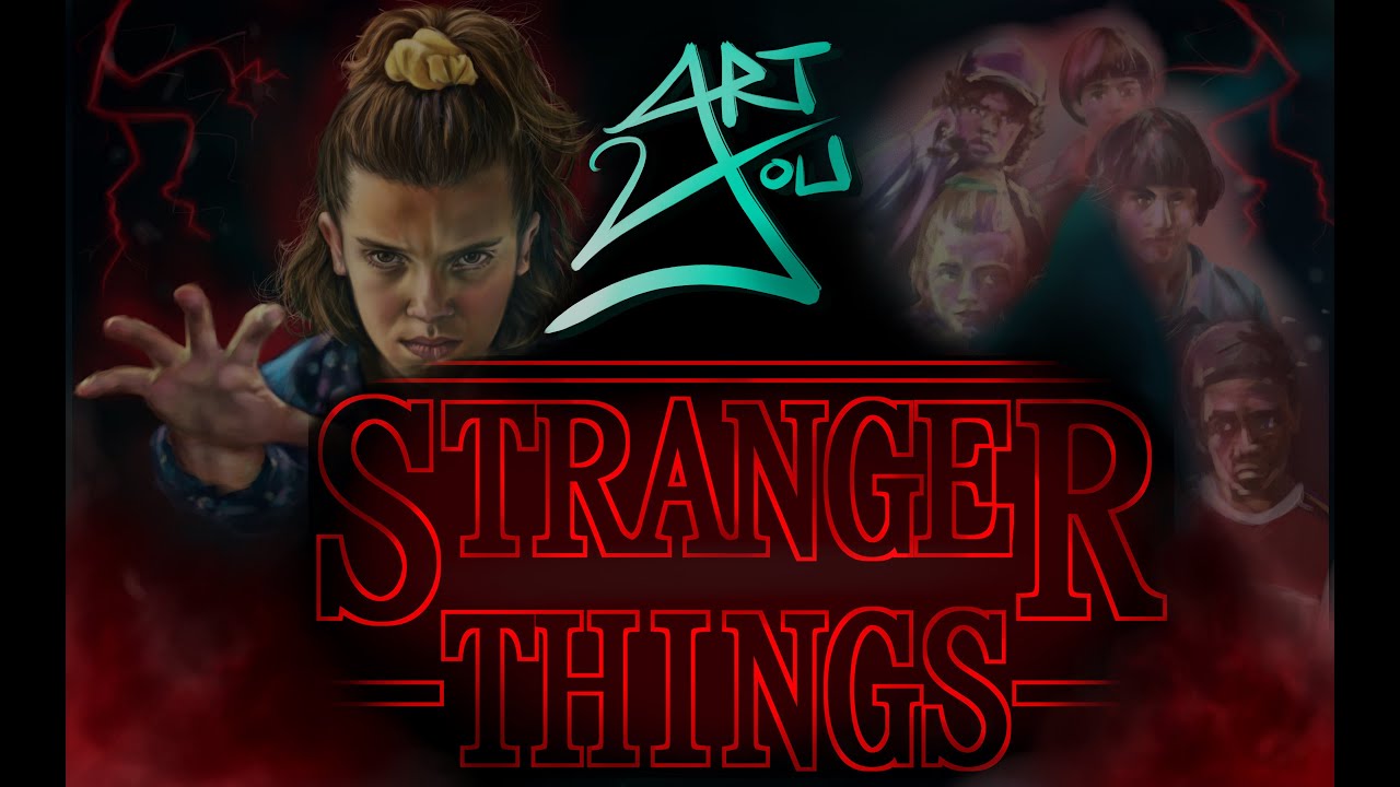 Stranger Things Eleven (El) Netflix Art | digital art/painting/drawing - Art2you #strangerthingsday