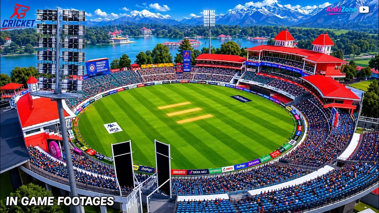 🚨 NEW E Cricket Stadium Revealed! Graphics Will Shock You 🤯 @AnkizonX 