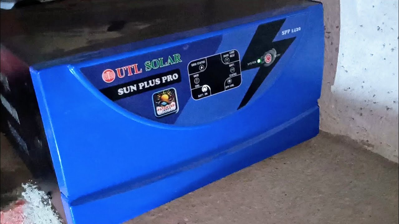 Utl Inverter Critical Problem | Utl solar sun plus pro inverter problem