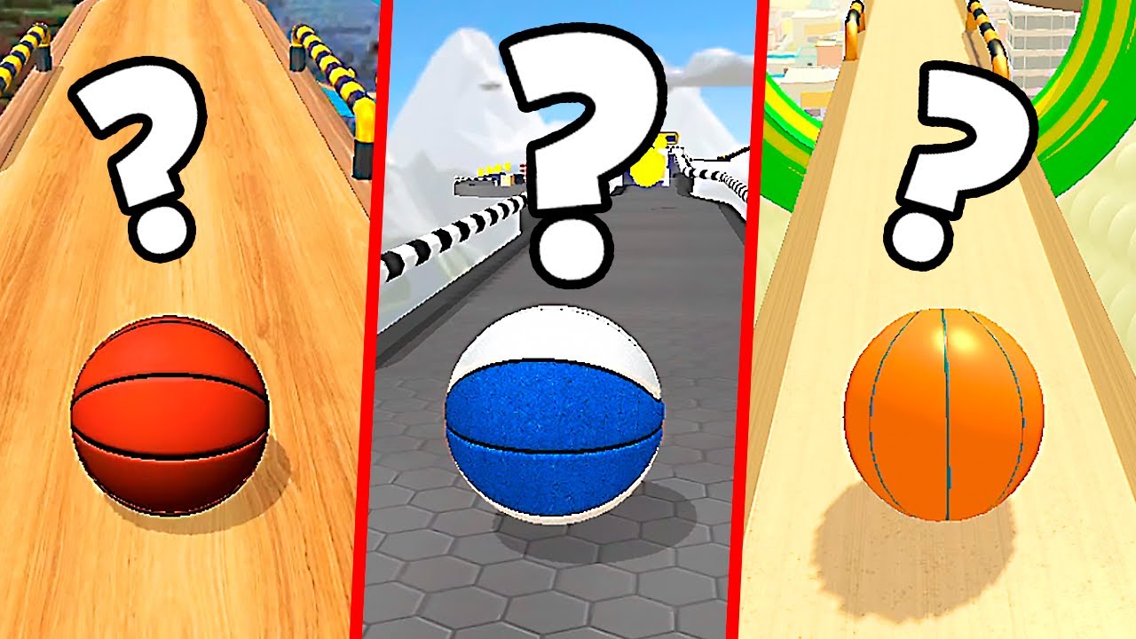Going Ball vs Action Ball vs Rolling Ball: Which Basketball Will Be The Finish Line First? Race-232