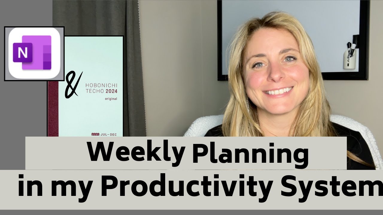 Weekly Planning in OneNote Productivity System Week 44