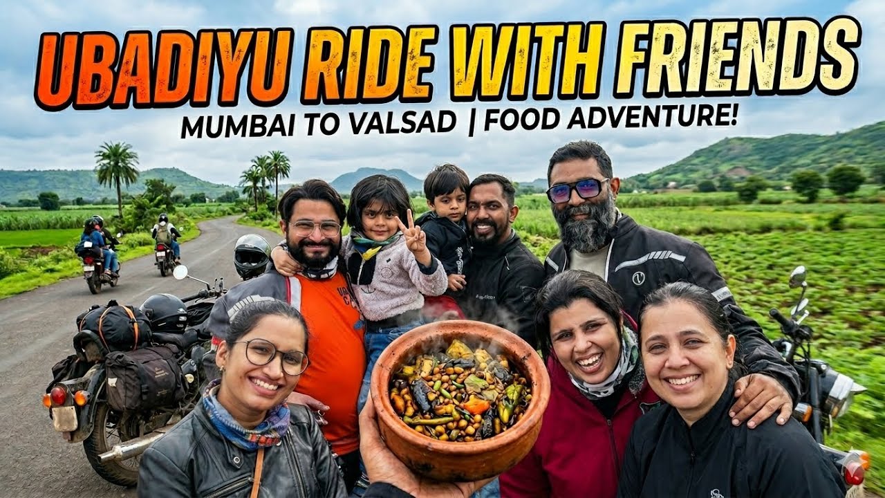 Ubadiyu Breakfast Ride | Desi #winter  Special 🥘