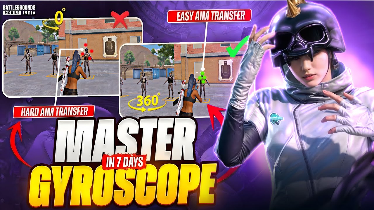 MASTER IN GYROSCPE✅ | SUBSCRIBE FOR BEST IMPROVEMENT TIPS AND TRICKS IN BGMI