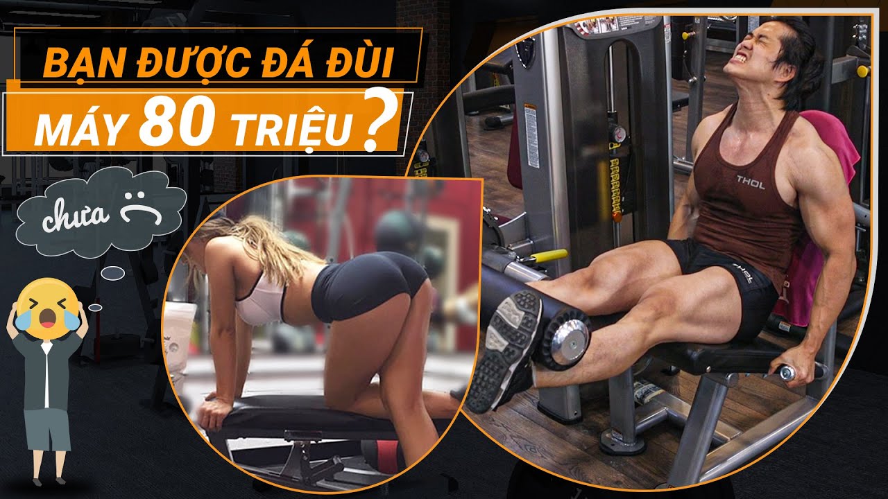 Cách tập săn đùi, đẹp da, xẻ rãnh với máy VIP 80 triệu