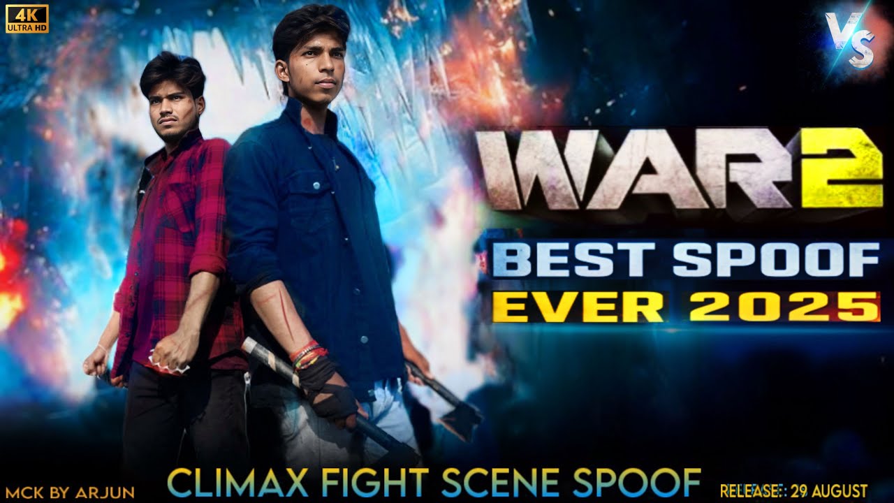 War 2 Last Fight Scene | Action Fight Scene | 2025 @MCKBYARJUN  | war 2 Climax Scene