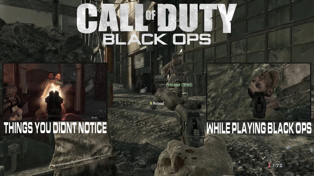 Things You Weren't Looking At... (Call Of Duty: Black Ops)