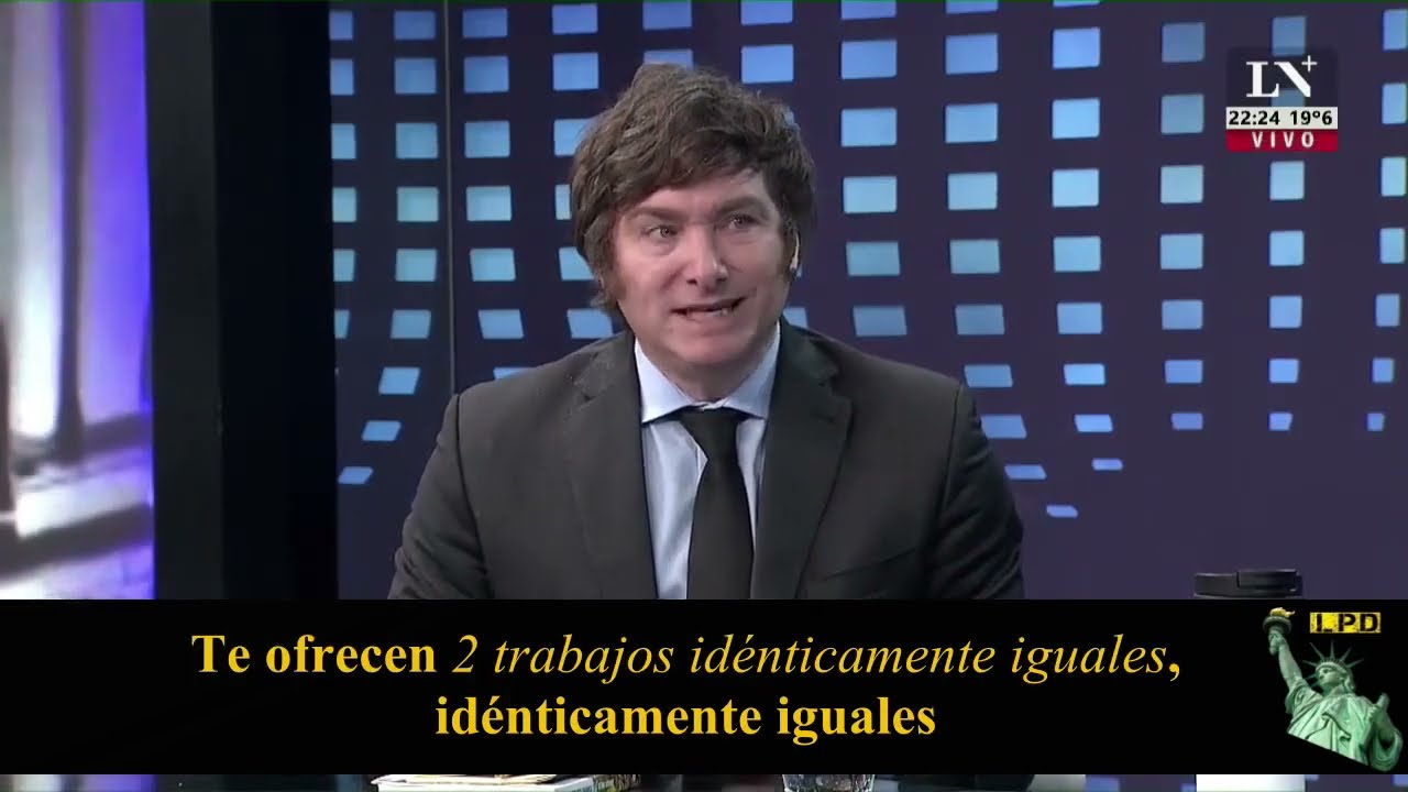Especuladores - Javier Milei