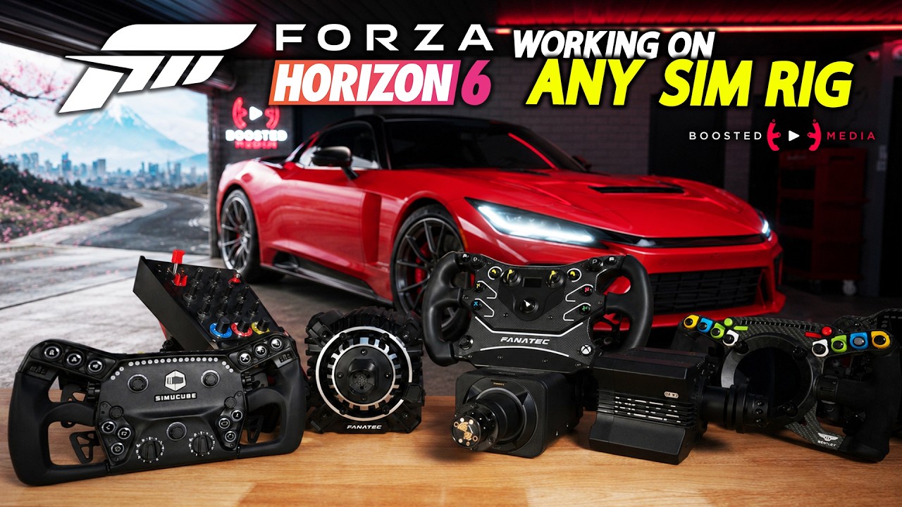 Get FORZA HORIZON 6 Working with ANY SIM RIG! - The Complete Guide