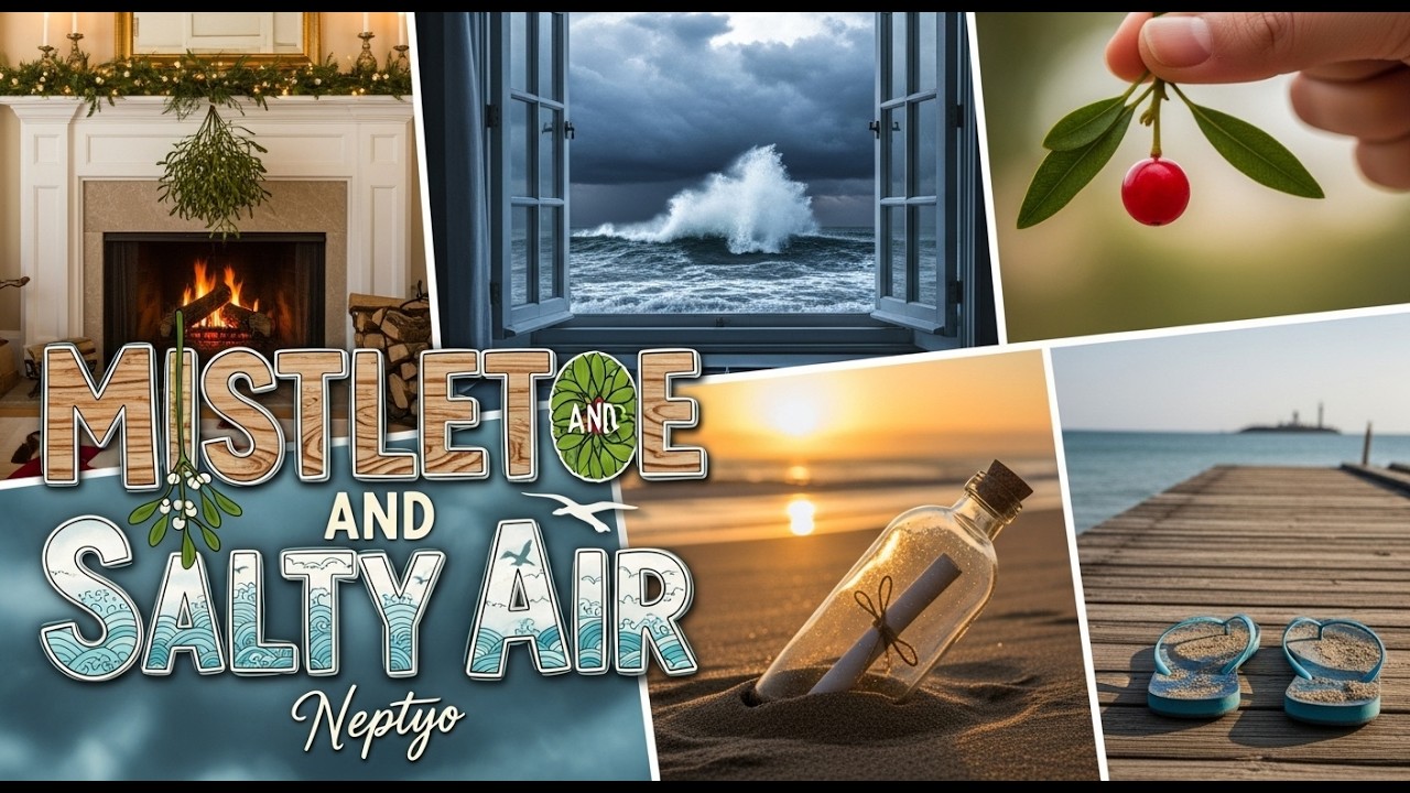 Mistletoe and Salty Air -  #tropicalchristmas #holidayvibes #holidaygetaway