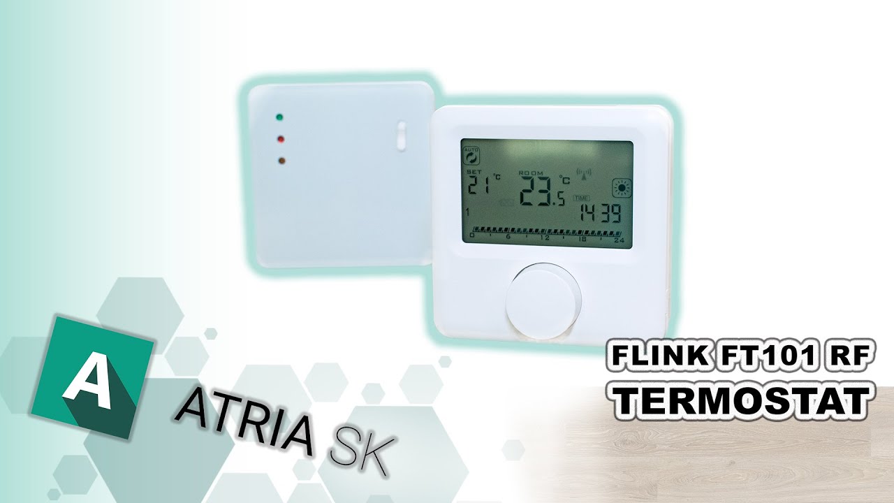 Bezdr&ocirc;tov&yacute; termostat Flink FT101 RF | ATRIA SK