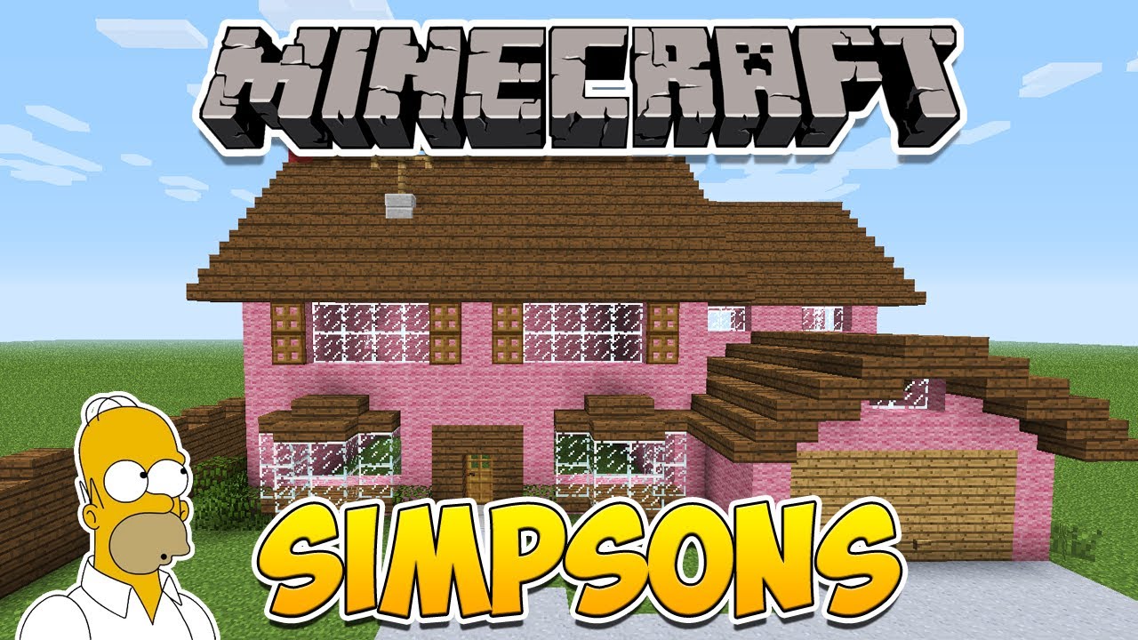 Minecraft: Como construir a casa dos Simpsons