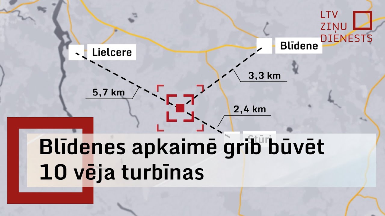 Arī Saldus novadā iebilst pret vēja parka būvniecību