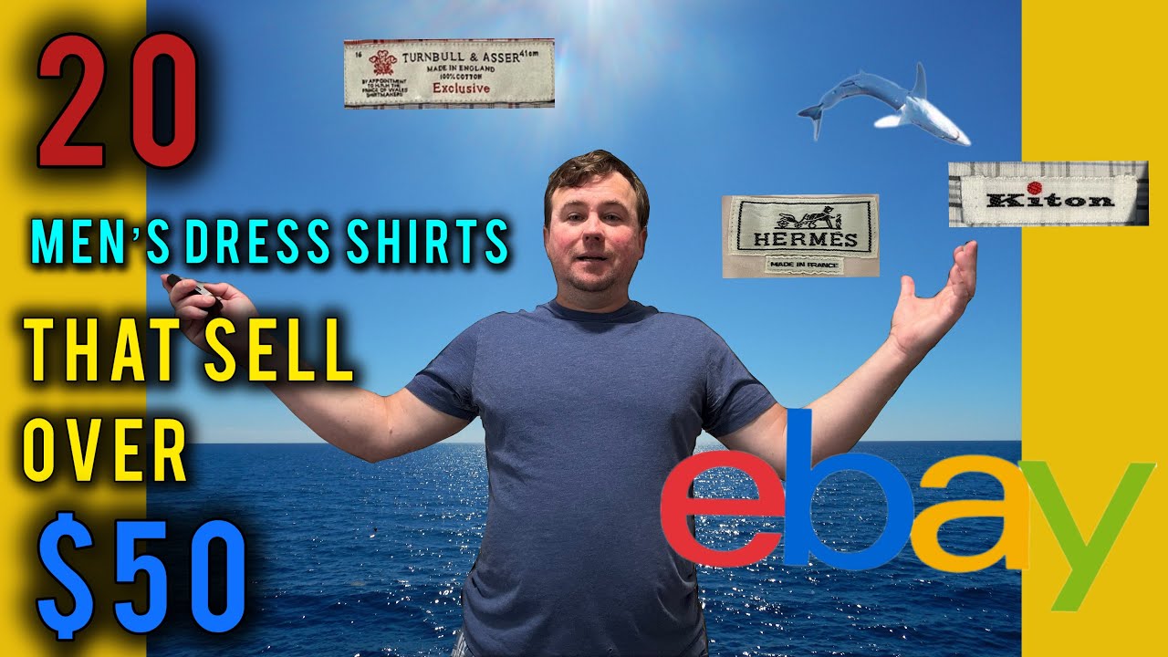 20 Mens Used Dress Shirt Brands That Sell For Over $50 on Ebay