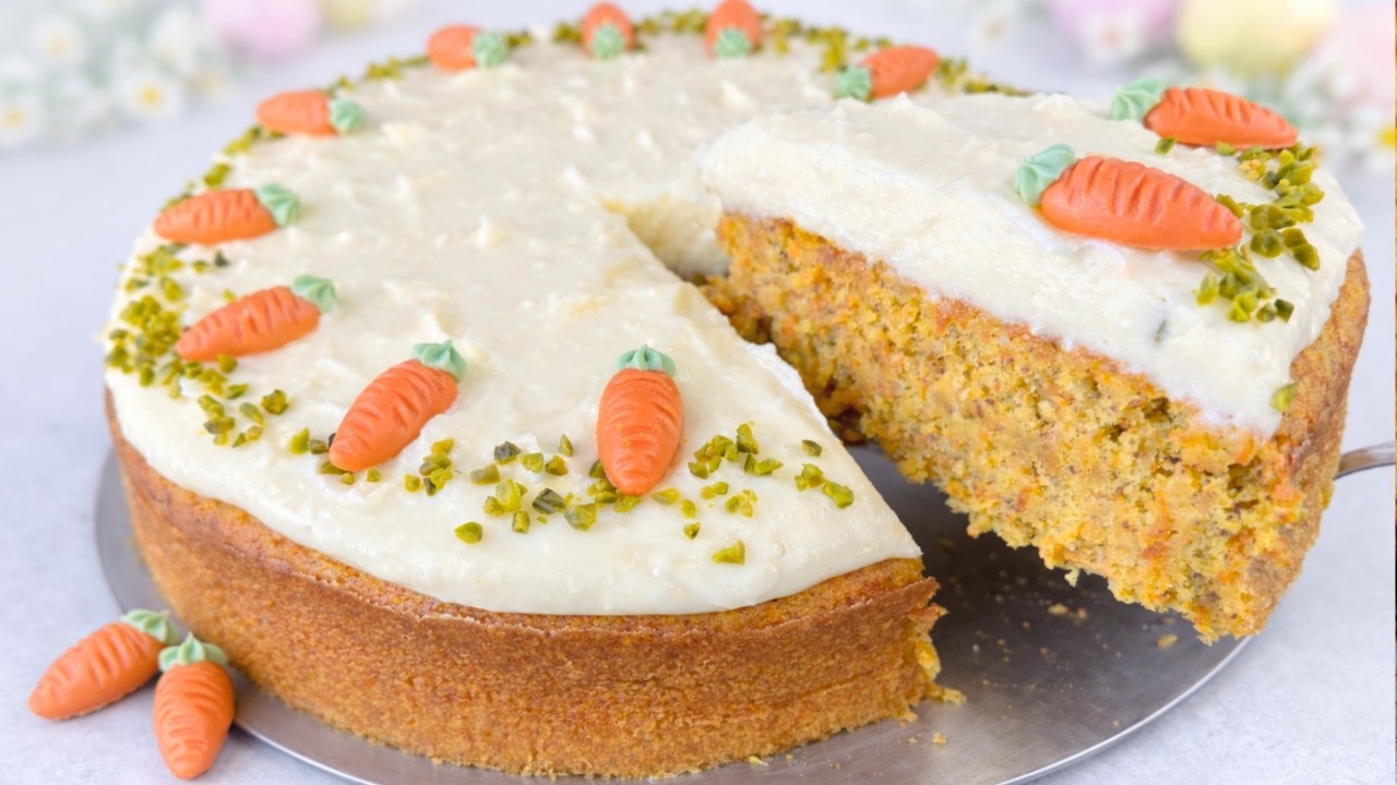 Влажный морковный пирог к Пасхе 🥕 Простой рецепт идеального пасхального пирога