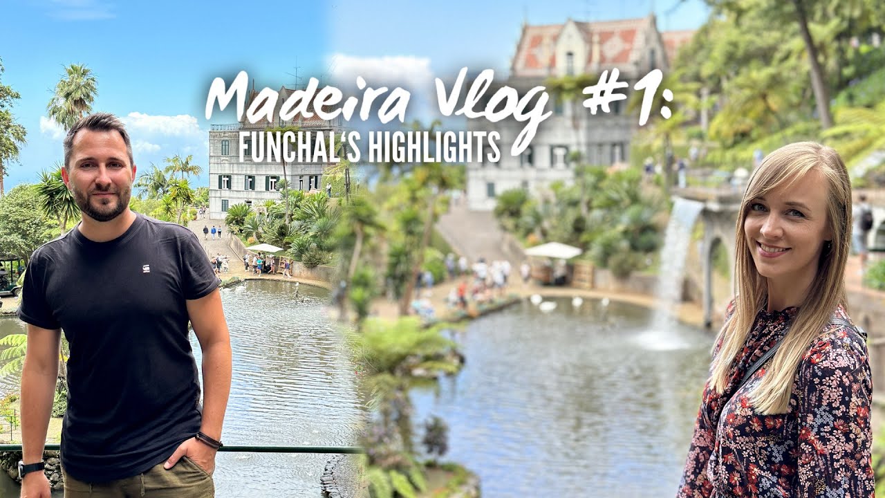 Madeira Vlog #1: Die Highlights von Funchal Markthalle, Seilbahn & Korbschlitten