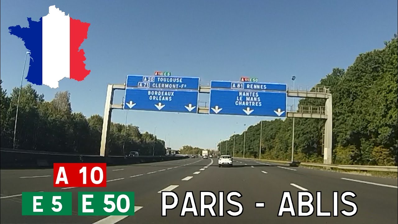 France (F): A10 Paris - Ablis