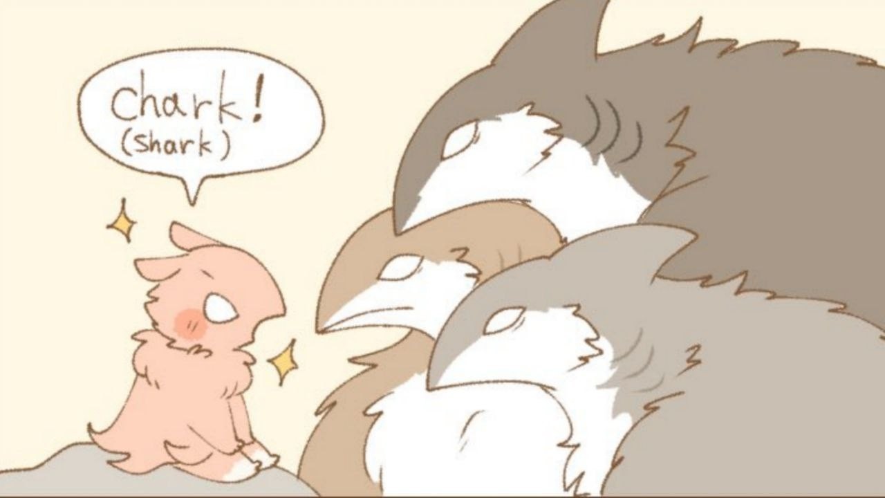 Cute Fluffy Comic: Octopus x Shark x Orca Baby