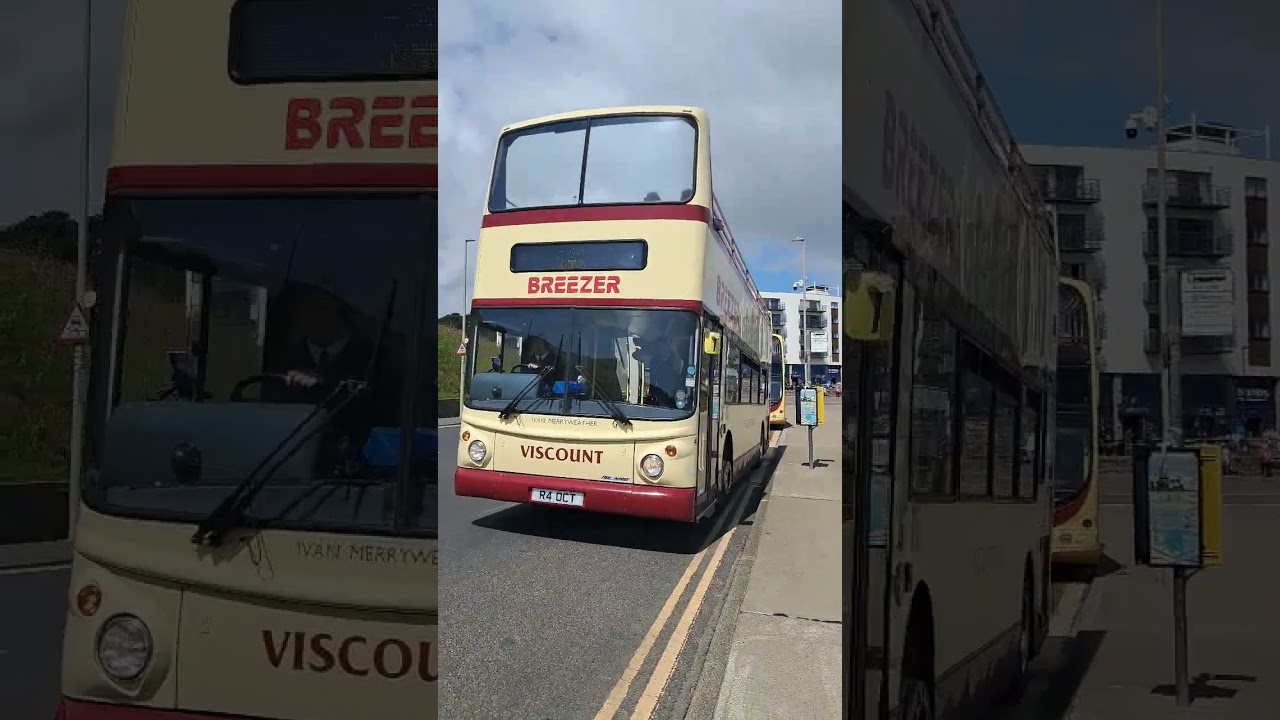 Viscount Travel 4 (Dennis Trident Alexander ALX400) (R4 OCT) on 109 to Scarborough Spa Complex #bus