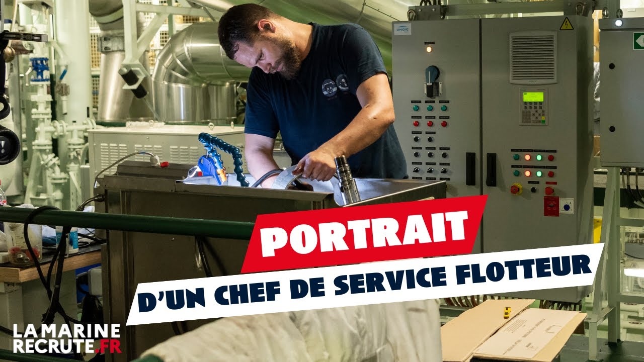 Portrait d'un chef de service flotteur 🛠️