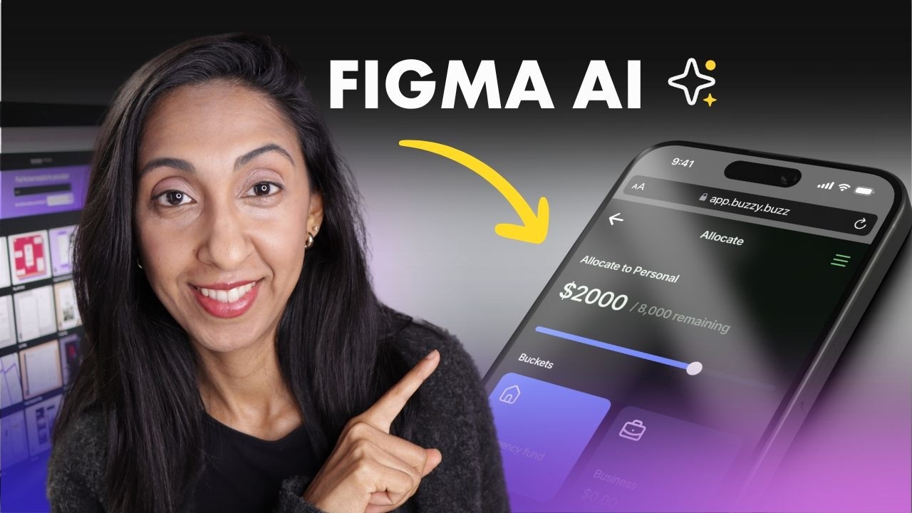 How I built a REAL app using Figma AI in 48 hrs! (ENTIRE UX/UI Process)