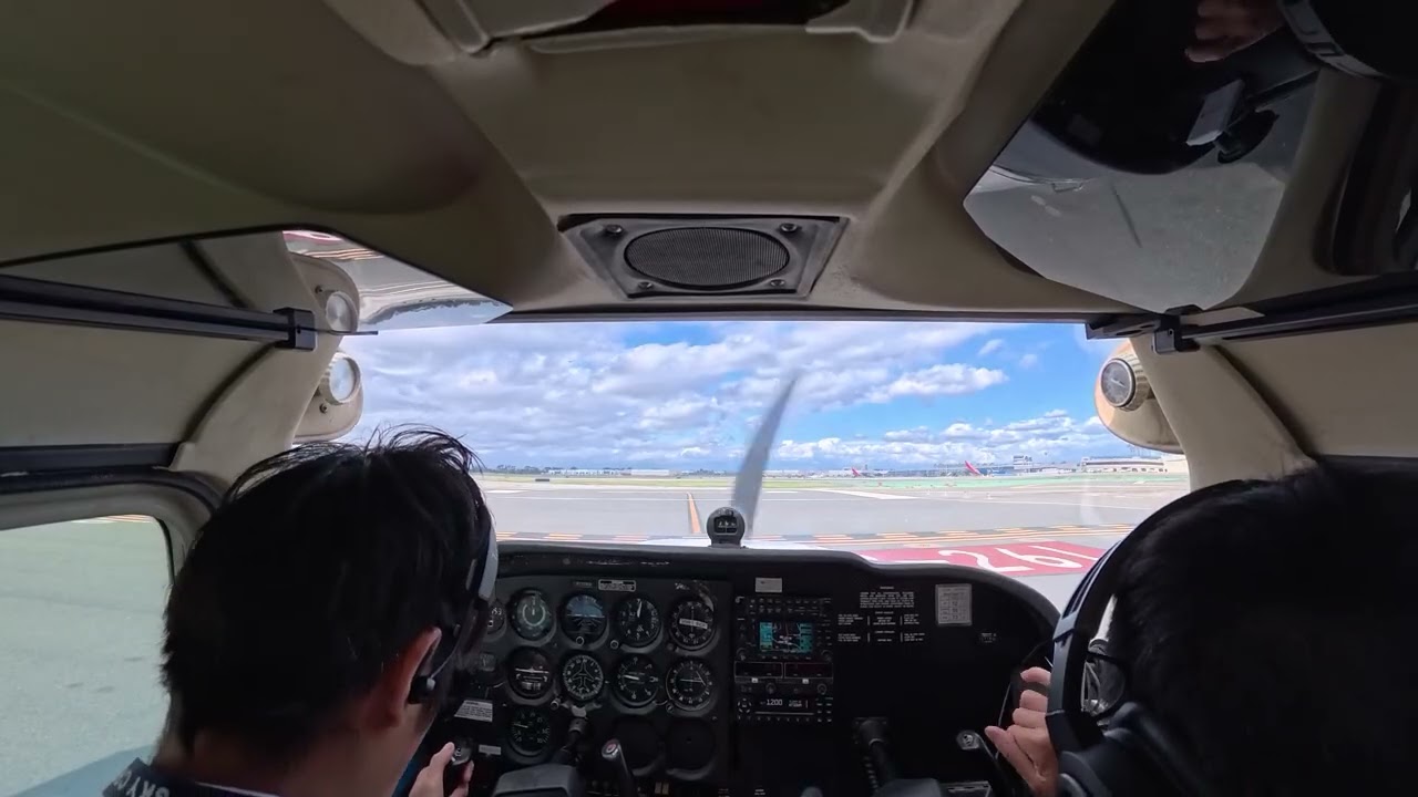 2/17  traffic pattern LGB