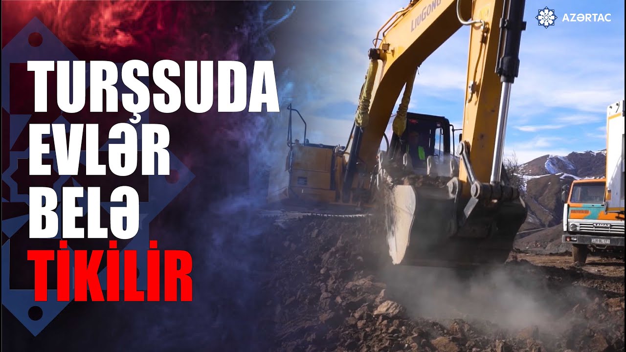 Şuşanın Turşsu kəndi yenidən qurulur - EKSKLÜZİV