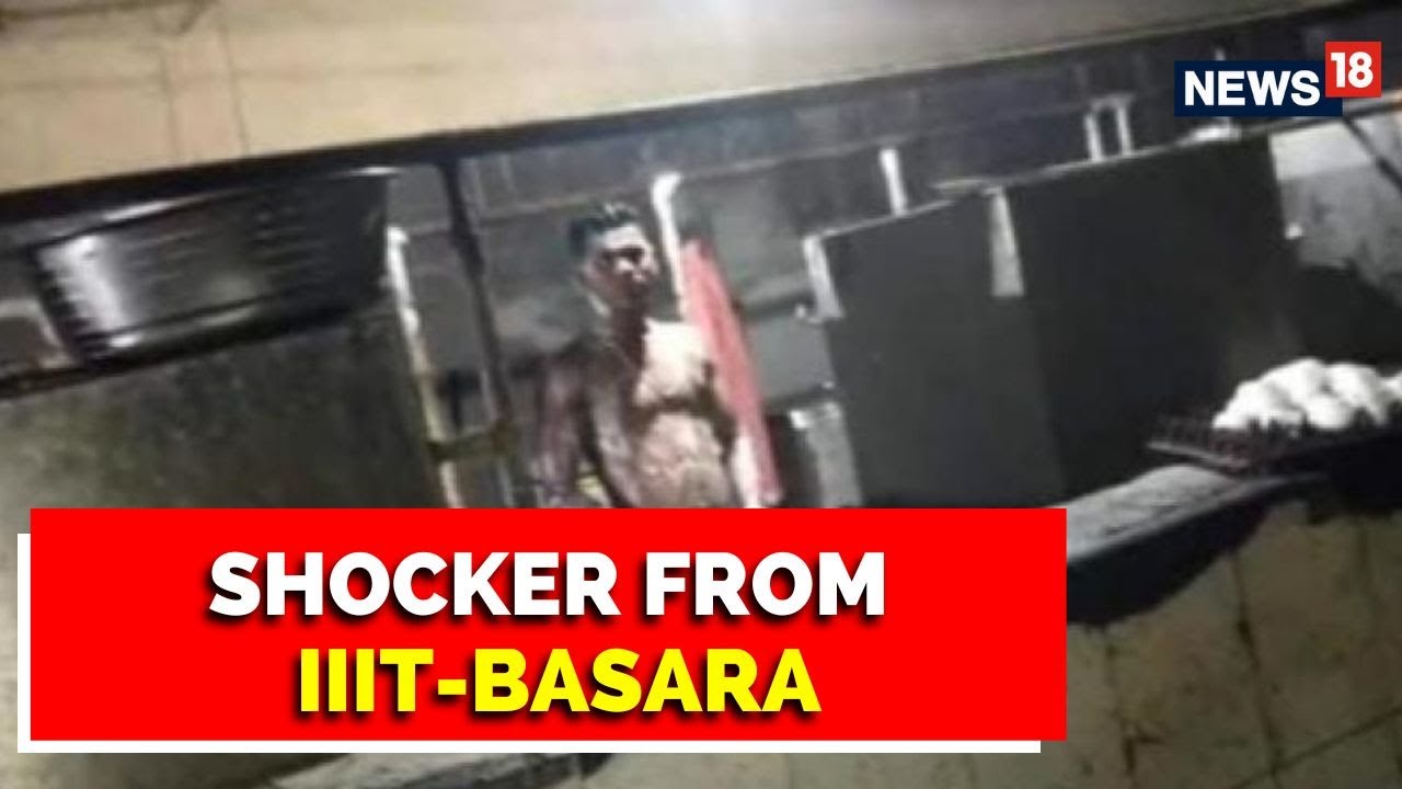 Shocker From IIIT-Basara, Video Of Staff Bathing In Kitchen Emerges, Students Furious | English News