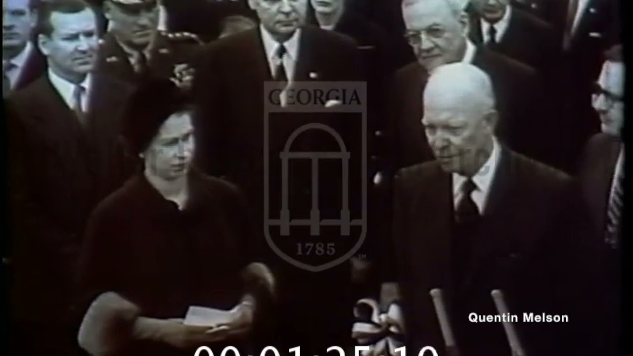 President Dwight Eisenhower Delivers Short Speech to Queen Elizabeth II (October 17, 1957)