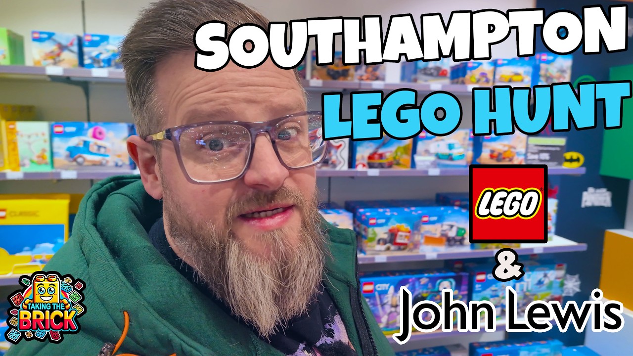 LEGO Store + John Lewis LEGO Hunt in Southampton! What Did We Find?!