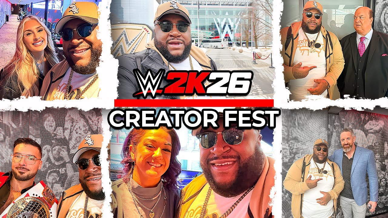 I Went to WWE HQ for WWE 2K26 Creators Fest&hellip; FIRST LOOK
