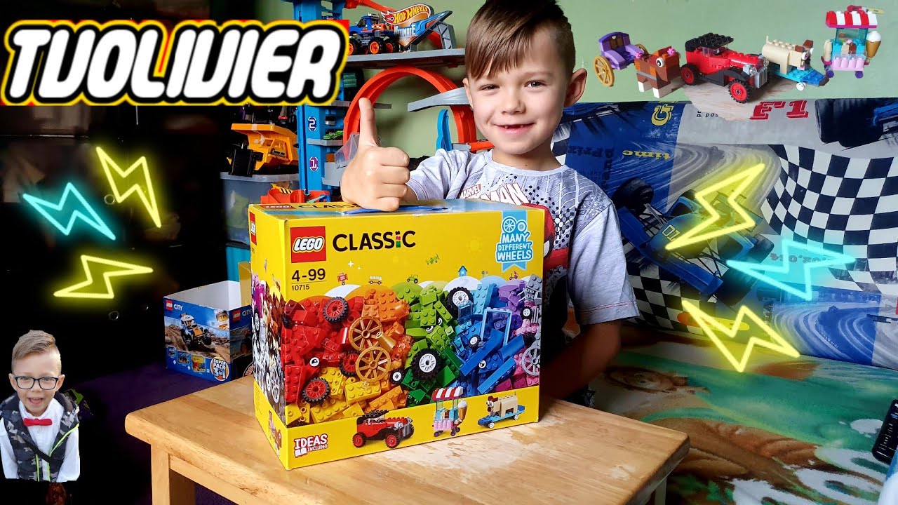 LEGO Classic 10715 Many Different whells! Co jest w środku? Otwieramy I budujemy!!