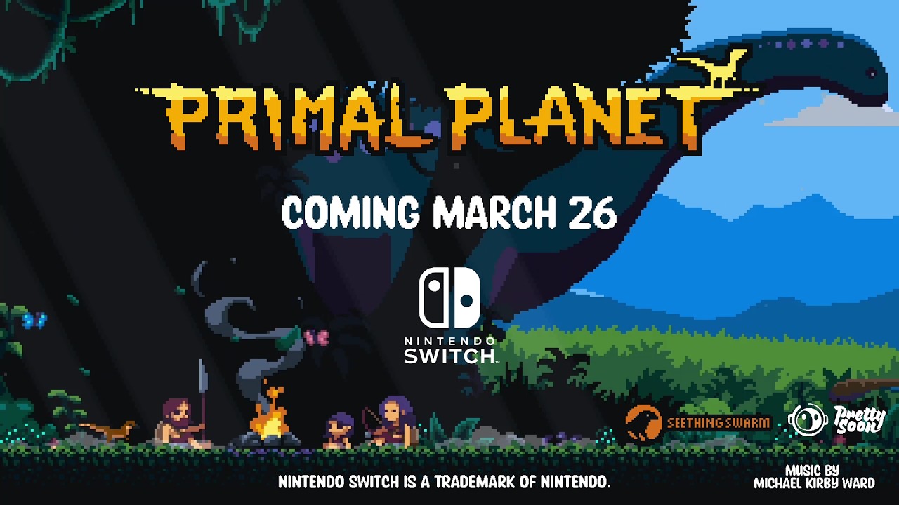 Primal Planet - Nintendo Switch Announcement Trailer