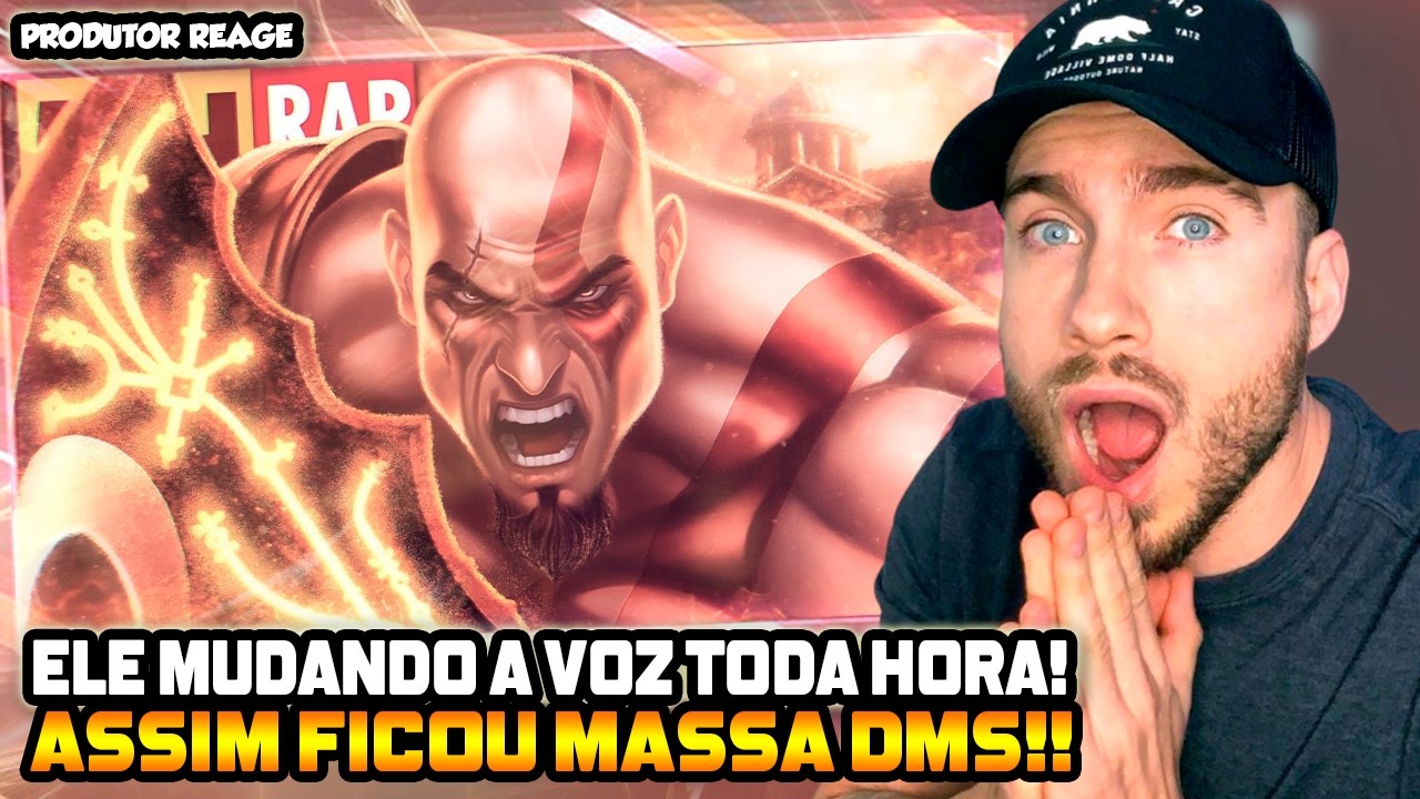 MHRAP - Tipo KRATOS 🔥 (God of War) (REACT, análise)