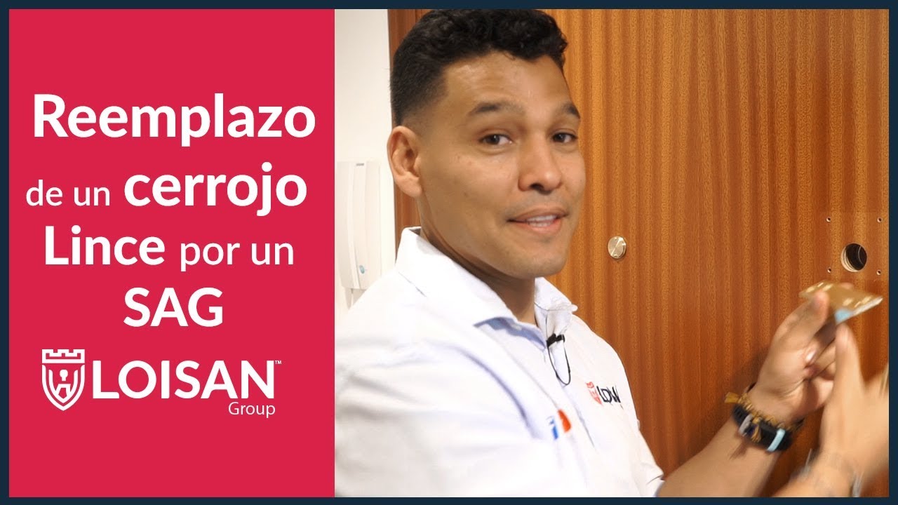 Como instalar un CERROJO Sag en remplazo de Lince.🤔