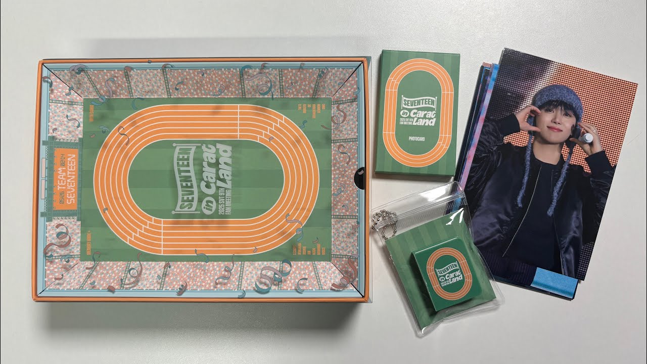 Распаковка книги памяти Seventeen Caratland 2025 (Kakao POB)
