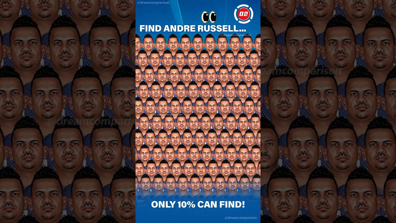 Find Andre Russell! #shorts