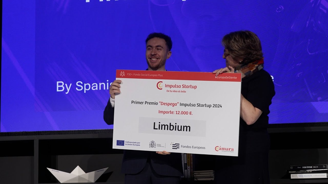 La startup Limbium se hace con el premio nacional ImpulsaStartup de la Cámara de España