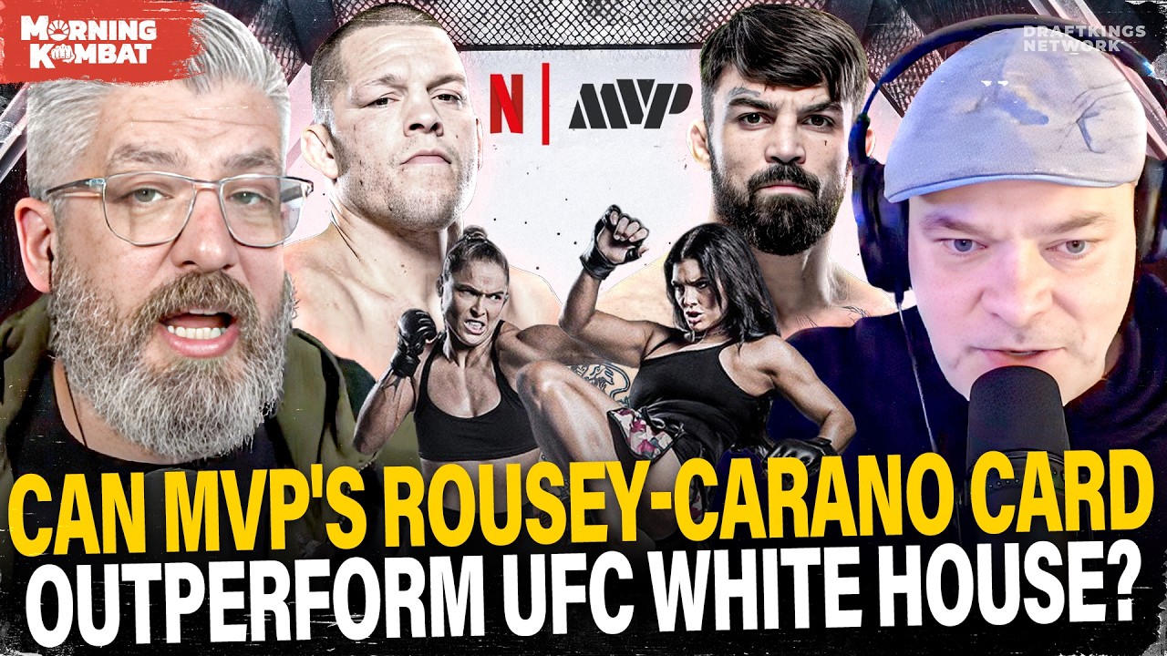 Nate Diaz vs. Mike Perry Added to Rousey-Carano Netflix Undercard