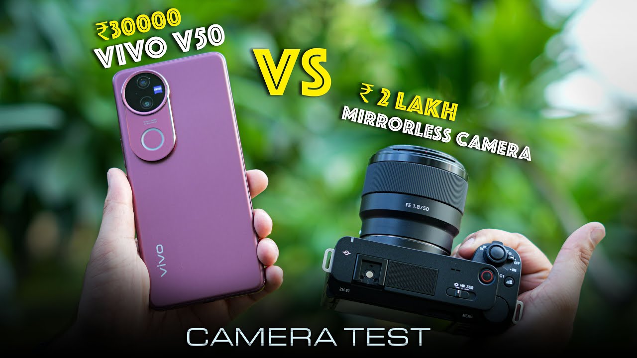 Vivo V50 Camera Vs ₹2 Lakh Camera Setup (Hindi)