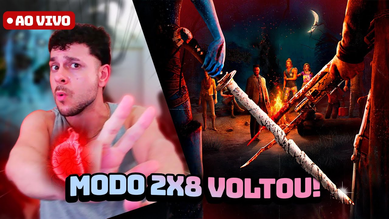 A VOLTA DO MODO 2X8, agora com modo de ESPERA, será que vale a pena? | Dead by Daylight #Live