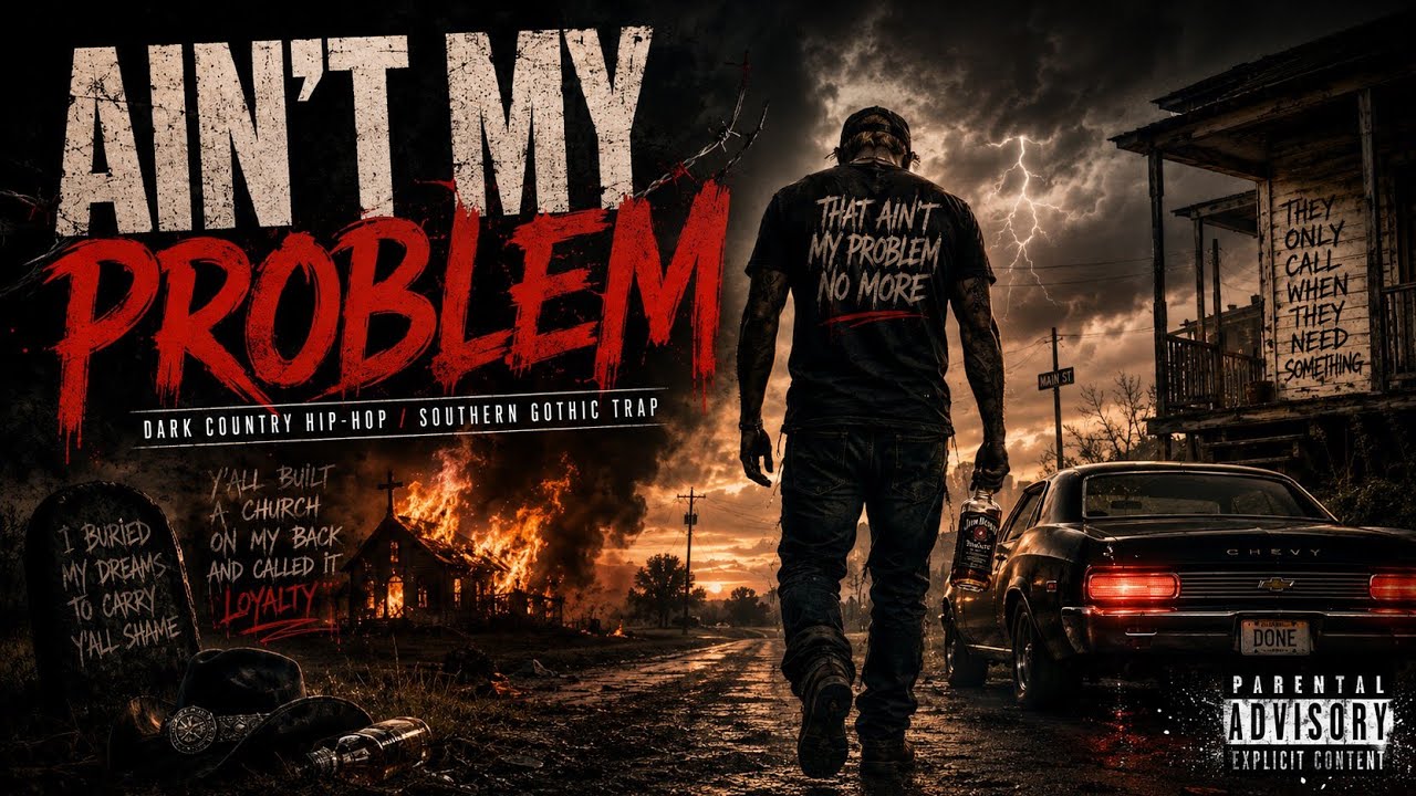 🎵 AIN'T MY PROBLEM  Dark Country Hip-Hop / Southern Gothic Trap  