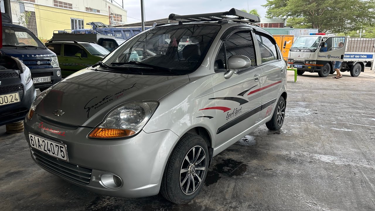 Xe tập lái Mới về spark đời 2011 xe rin không lỗi bao quay đầu giá 59tr alo 0918683569