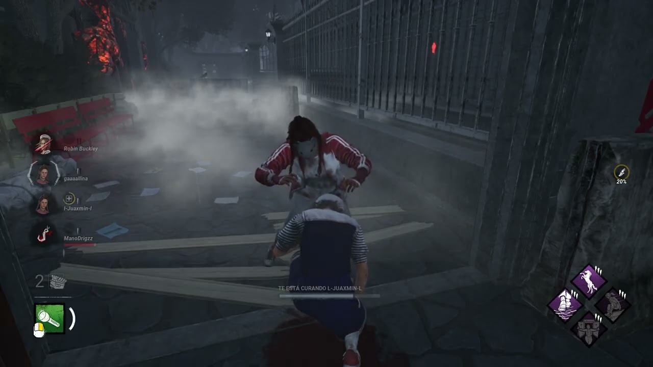 no comentary robin game play DBD