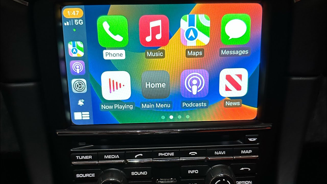 How to update your older Porsche with wireless Apple CarPlay installed in my GT3RS!