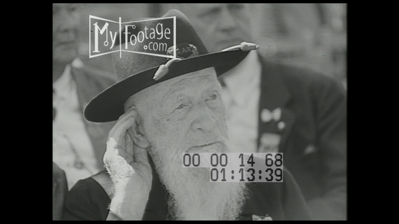 1938 FDR Dedicates Gettysburg Memorial
